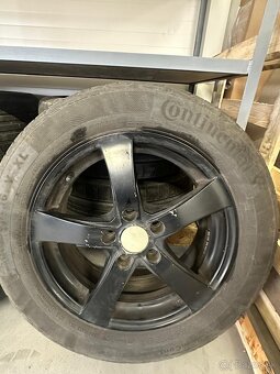 Alu disky 5x114.3 R16 + letné pneumatiky - 3