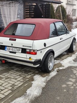 Golf mk1 cabrio 1986 1.8 70kw - 3