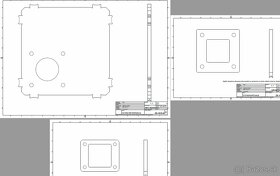 Zvárací stôl 1x1m hrúbka 12mm diery 16mm - 3