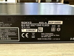 Blu-ray prehrávač Sony BDP-S4500 + 30 rozprávok na Blu-ray - 3