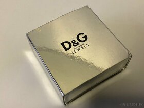 D&G oceľ/koža nový náhrdelník - 3