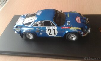 Alpine Renault A110#J-P.Nicolas-M.Vial,Monte carlo 1973 1/24 - 3