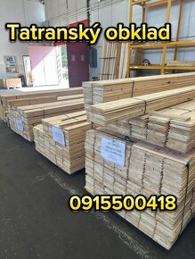 tatransky obklad, KVH hranoly, osb, dreveny obklad - 3