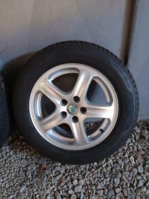 Alu disky 5x120 + pneu, Škoda - 3