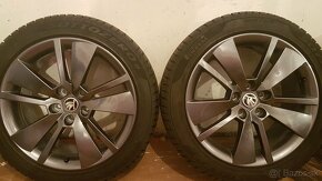 18''orig.Zimná sada ŠKODA 5x112 R18ET 44 Pirelli Sottozero3 - 3