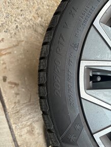 5x100 R17 orig. škoda zimná sada - 3