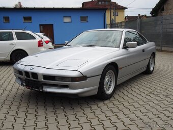 BMW 850i E31 1991 strieborný celolak - 3