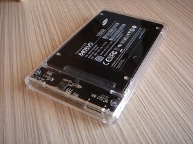 Externý 2.5" box ORICO USB 3.0 SATA HDD/SSD - priesvitný - 3