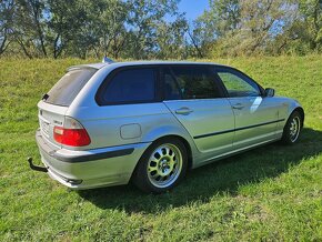 Predám BMW e46 combi 318D čierny interier polokoža - 3