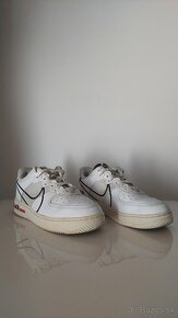 Nike air force 1 React, pánske biele tenisky - 3