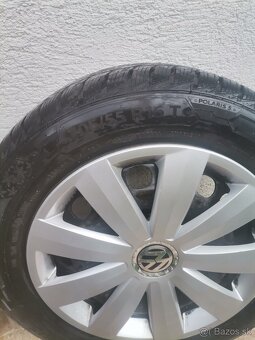 predám zimné pneu 205/55 r16 91T disky 5x112 - 3