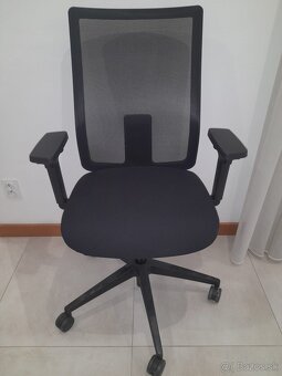 Ergonomická kancelárska stolička Sedus Pro Light / čierna - 3