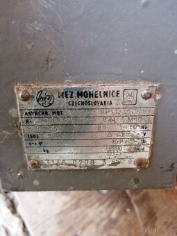 Elektromotor MEZ Mohelnice 4kw, 2900 ot, 400V - 3