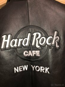 Kožená pánska bunda Hard Rock Cafe New York - 3