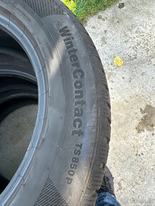 Predám zimnú sadu 225/60R17 Continental - 3