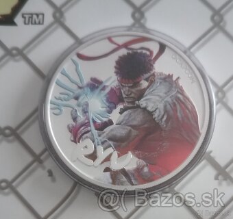 1 Oz Ag Street Fighter - Kolorovaná v blistri - 3