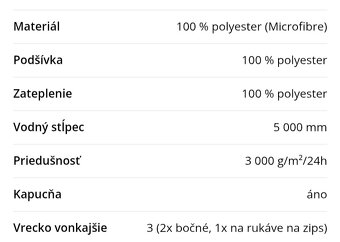 Zimná lyžiarska kombinéza 122 - 3