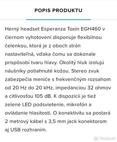 Predám slúchadlá s LED podsvietením - 3