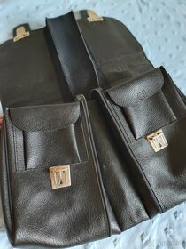 Retro kožená cestovná taška rozšíriteľná - 3