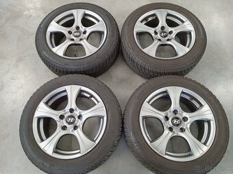 4ks zimne ALU 5x114,3 R16 7J ET42 HYUNDAI KIA MAZDA - 3