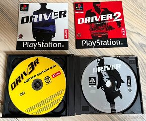 Driver 1 + 2 two pack - PS1, PSX, Playstation 1 - 3