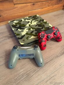 PS4 SLIM + 2x controller - 3