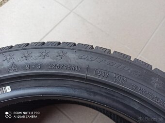 zimne pneu 225/45 R17 - 3