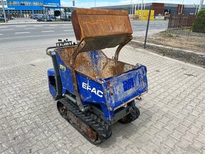 Samonakladací sklápač minidumper Epac LD800 pásový fúrik - 3