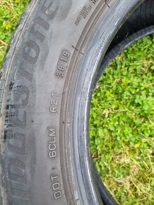 Predám pneumatiky bridgestone 215/55 R17 - 3