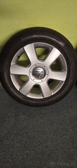 Alu.VW 5x112 +Pneu Continental 205/55R16 letné - 3