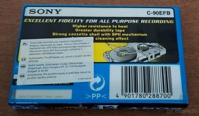 Audiokazety SONY EF 90 Nové Zabalené / 5€-KS - 3