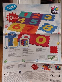 Penové veľké puzzle 10 ks - 3