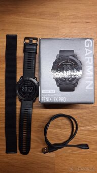 Predám Garmin 7X Pro Sapphire Solar Titanium - 3