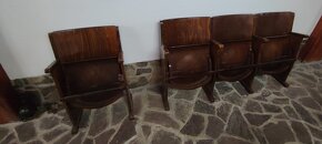 Ton, thonet, rarita, kino stoličky - 3