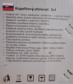 Kúpeľňový ohrievač - 3