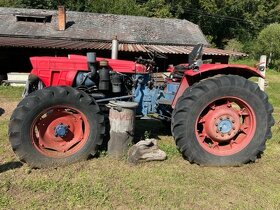 Traktor SAME 4x4 s poškodeným motorom silný na kardane - 3