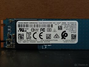 256GB M.2 NVMe SSD Toshiba - 3