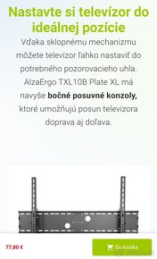 Sklopny drziak na stenu 60"-100" TV - 3