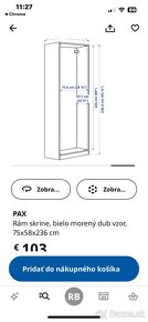 Predám Ikea skrine a police - 3