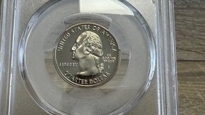 PCGS 2001 New York 50 State Quarter, 5.985 ks - 3