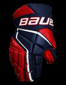 Bauer Vapor 3X navy/red/white Hokejové rukavice, Senior - 3