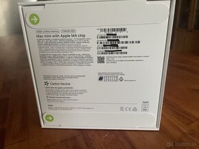 Nerozbalený Mac Mini M4, 2024, 16GB RAM, 256 GB SSD - 3