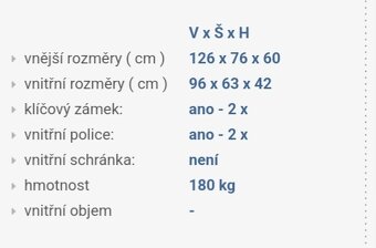 trezor kovona 180 kg - 3