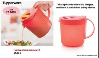 Horúca vlnka kávička 1l tupperware - 3