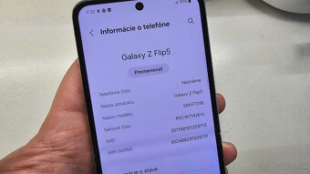 Samsung Galaxy Z Flip 5 mint 8/512GB - aj vymením - 3