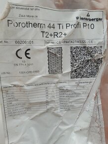 Porotherm 30, 44, Preklady - 3