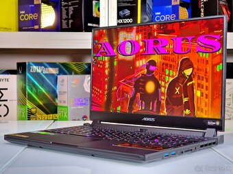 Herný notebook AORUS | 240Hz | i7-10870 | 32GB | RTX 3080 - 3