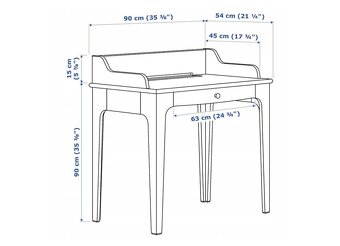 Pisaci stol LOMMARP z IKEA - 3