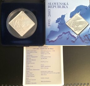 2003/1000Sk Slovenská republika - 10. výročie vzniku PROOF - 3