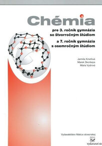 Chémia pre gymnázia 1, 2, 3 forma PDF - 3